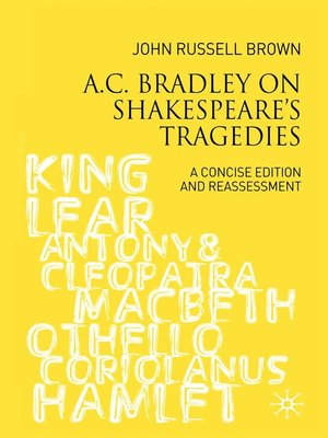 cover image of A.C. Bradley on Shakespeare's Tragedies